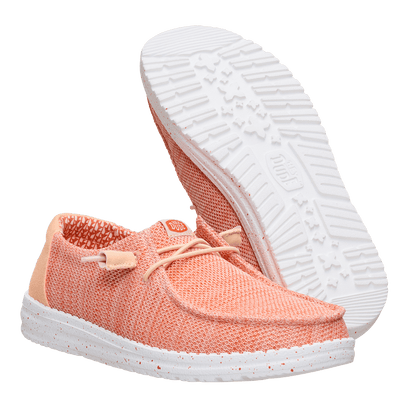 Wendy Stretch Sox Dames Instappers Peach