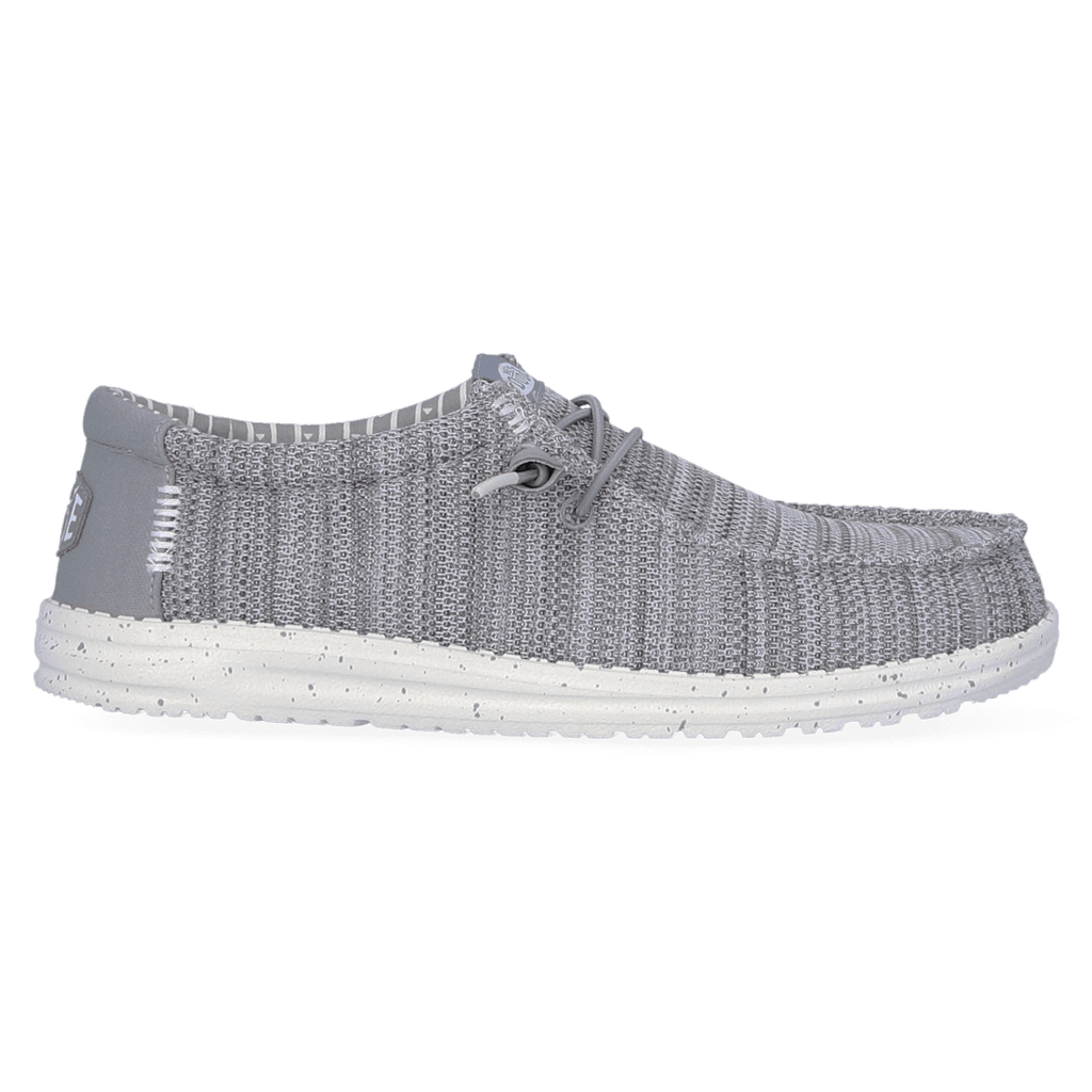 Wally Stretch Sox Heren Instappers Grey