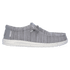 Wally Stretch Sox Heren Instappers Grey