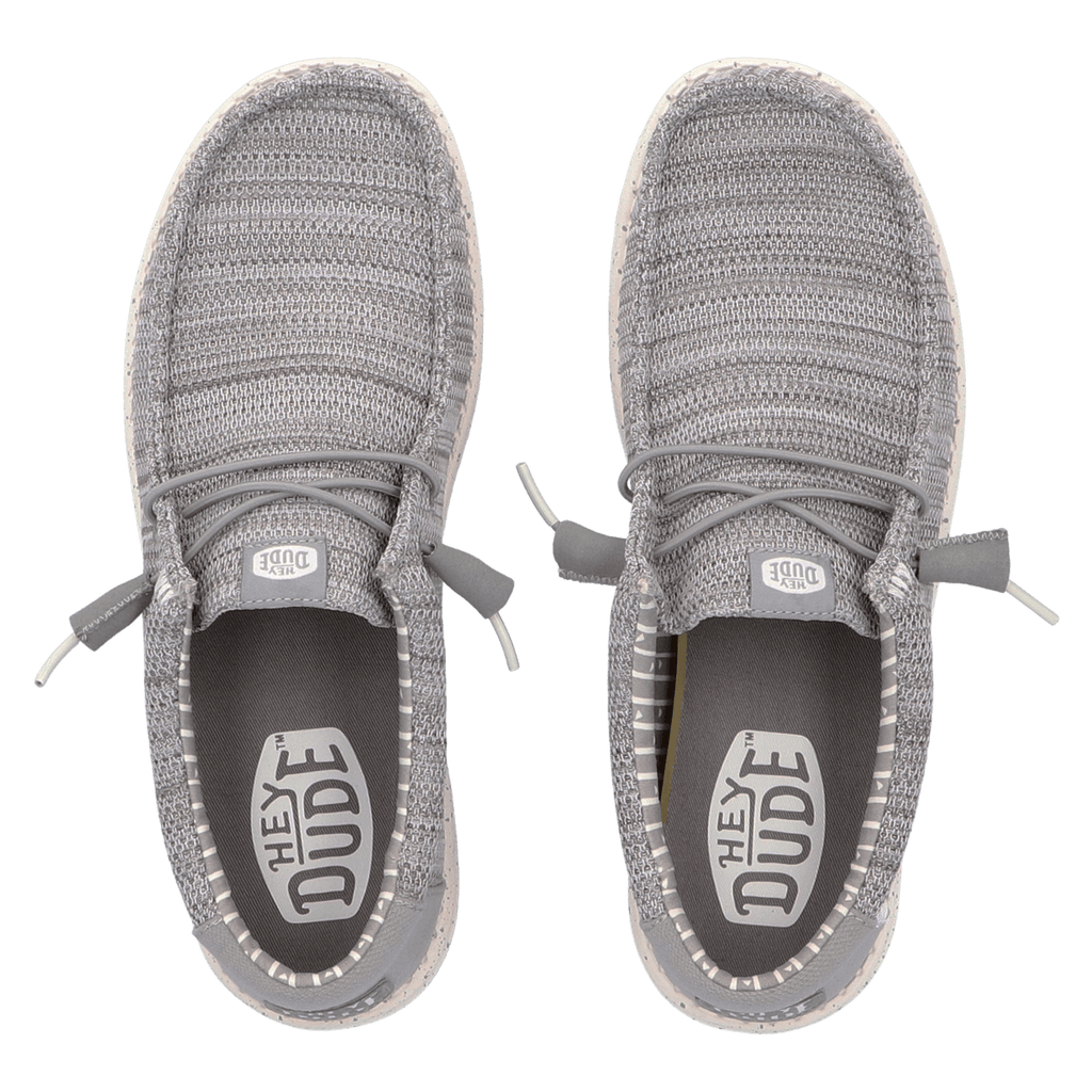 Wally Stretch Sox Heren Instappers Grey