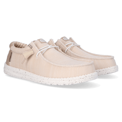 Wally Stretch Sox Heren Instappers Irish Cream/Egret