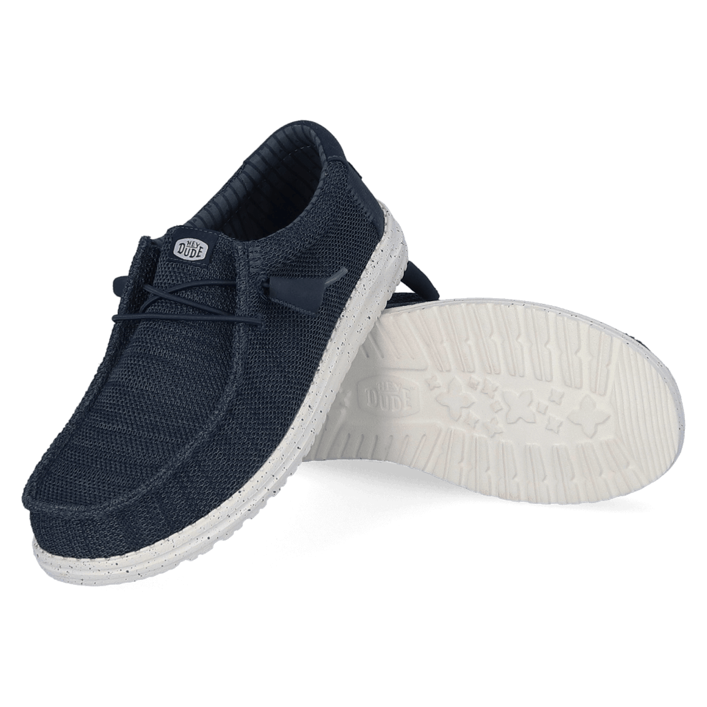 Wally Stretch Sox Heren Instappers Navy