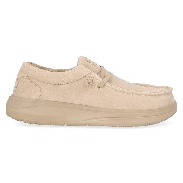 Wally Comf Suede Heren Instappers Tan