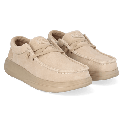 Wally Comf Suede Heren Instappers Tan