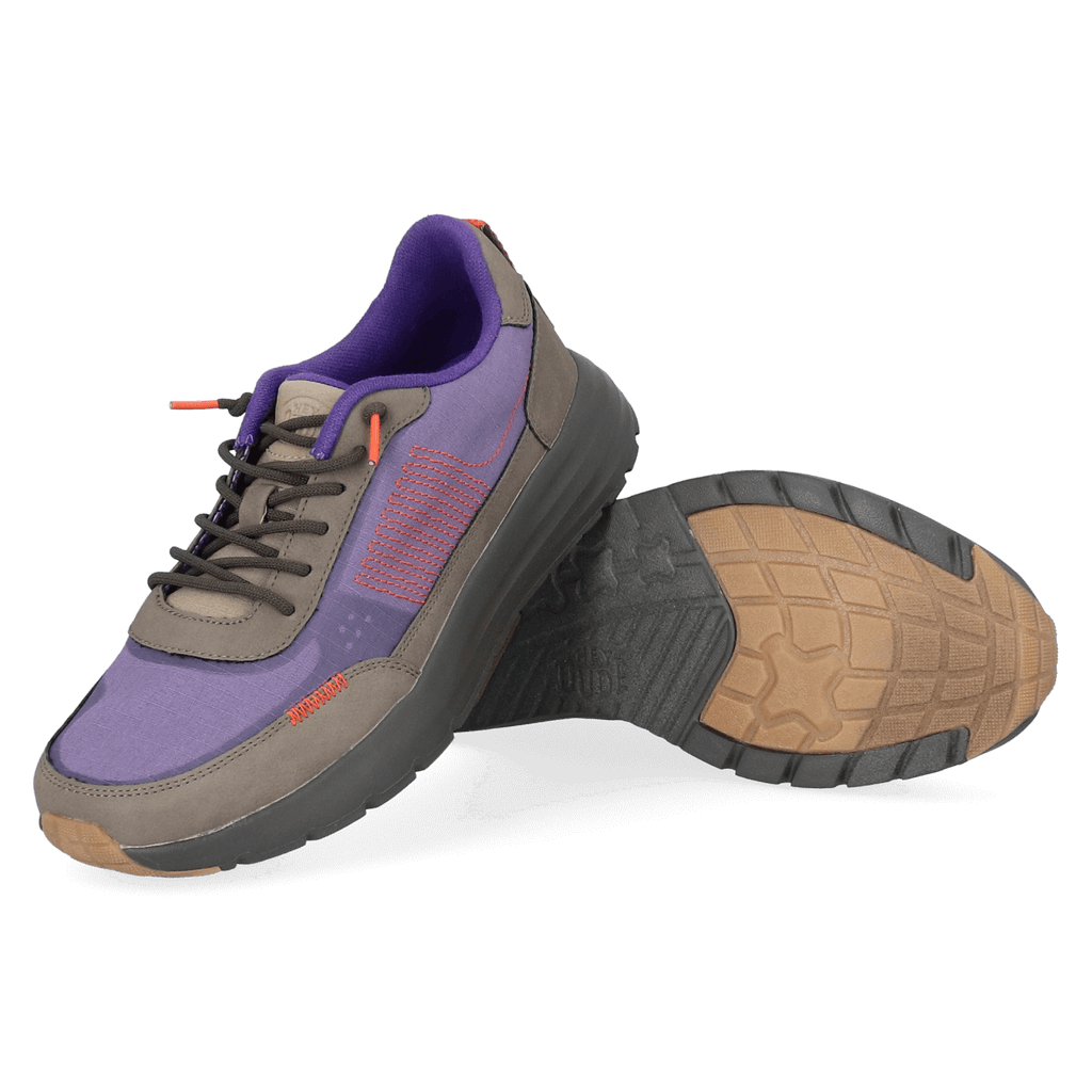 Sirocco Alta Hype Heren Sneakers Grey/Purple