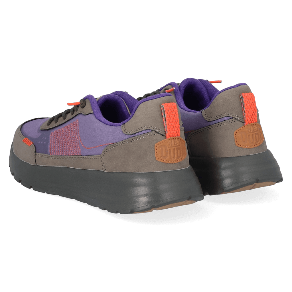 Sirocco Alta Hype Heren Sneakers Grey/Purple