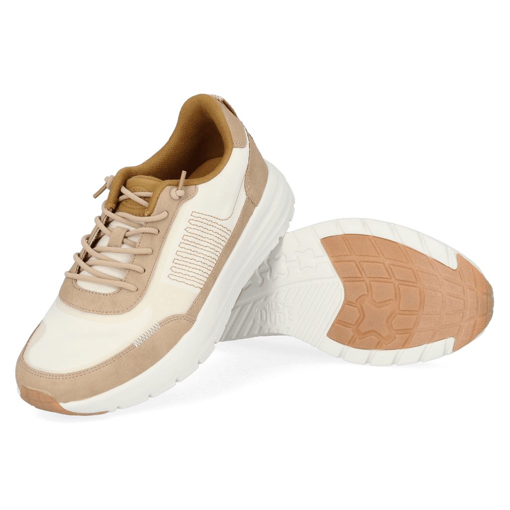 Sirocco Alta Hype Heren Sneakers Silver Birch