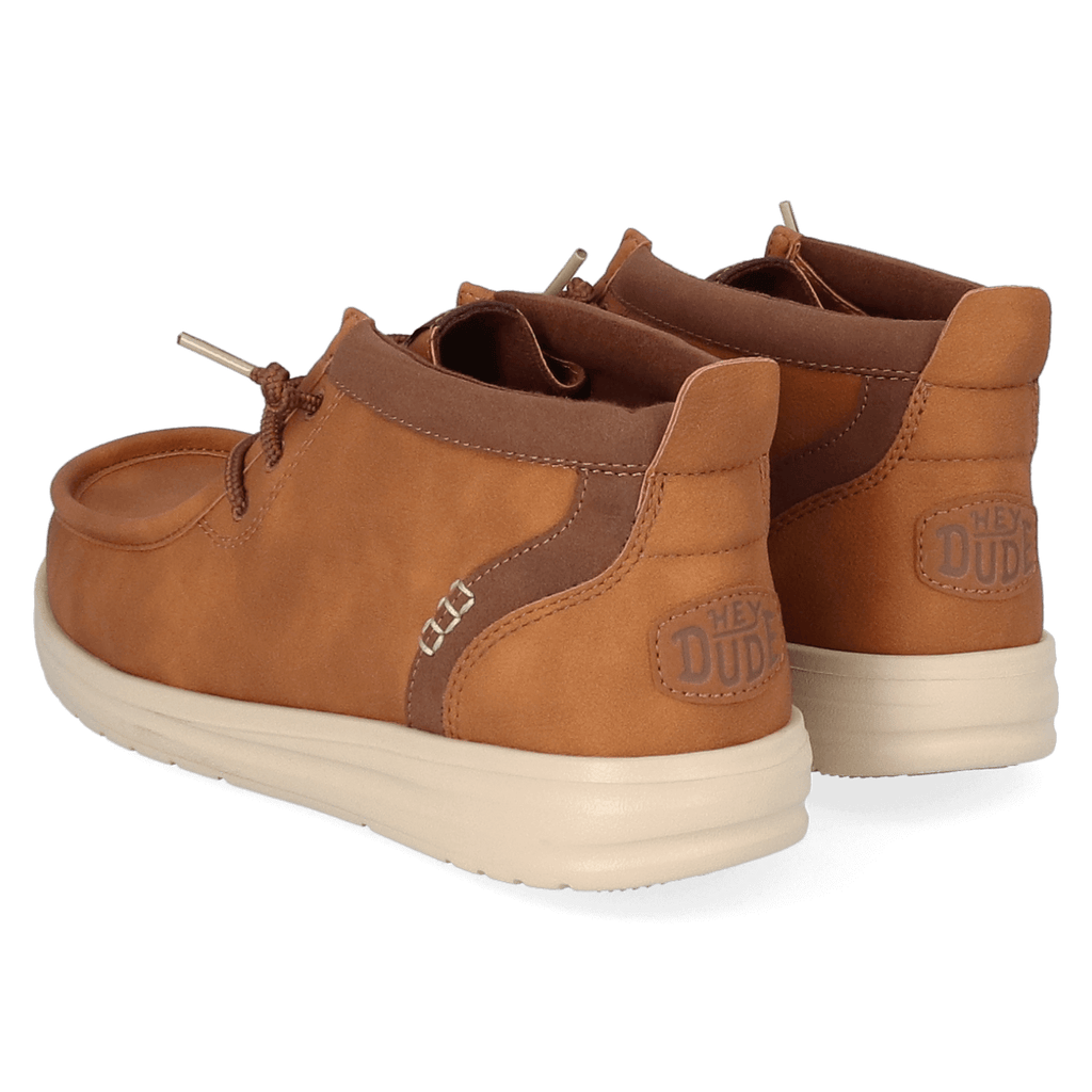 Wally Mid GripR Classic Heren Instappers Cognac/Tan