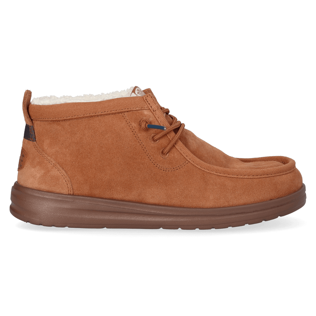 Wally Mid GripR Warmth Heren Instappers Brown