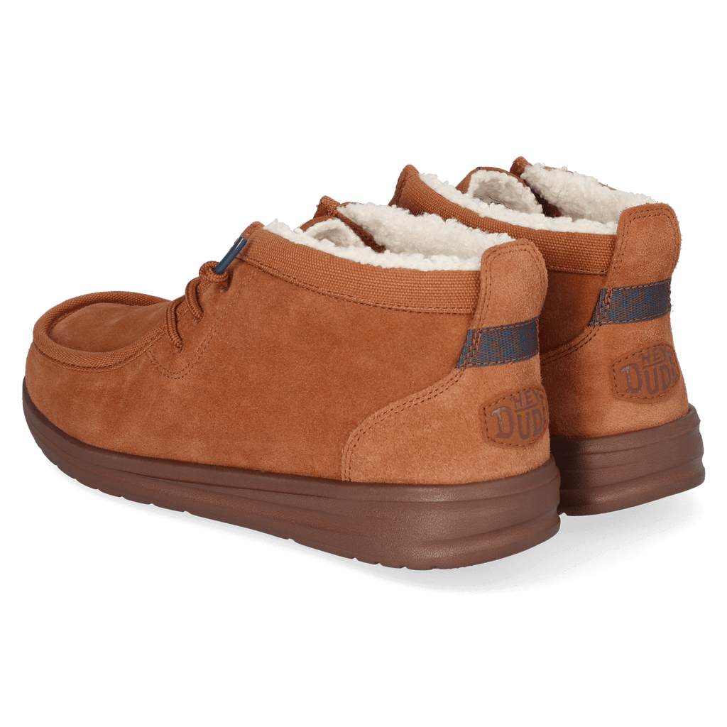 Wally Mid GripR Warmth Heren Instappers Brown