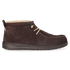 Wally Mid GripR Warmth Heren Instappers Mole Brown