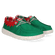 Wally Holiday Elf Heren Kerst Schoenen Green/Red