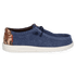 Wally Palm Jute Heren Instappers Navy Blazer/Chili Red