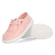 Wendy Crochet Lace Dames Instappers Pale Pink