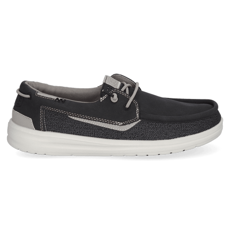 Welsh Grip Classic Mesh Heren Loafers Black/Storm Grey