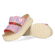 Delray Slide Surf Baja Dames Slippers Blue/Pink Multi