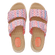 Delray Slide Surf Baja Dames Slippers Blue/Pink Multi