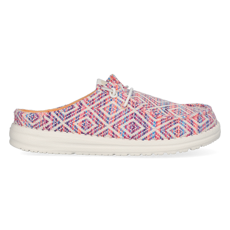 Wendy Slip Surf Baja Dames Instappers Blue/Pink/Multi