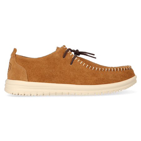 Wally NXT Moc Heren Mocassins Suede Spice Brown/Wood Ash
