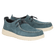 Wally NXT Heren Mocassins Suede Stormy Blue/Wood Ash