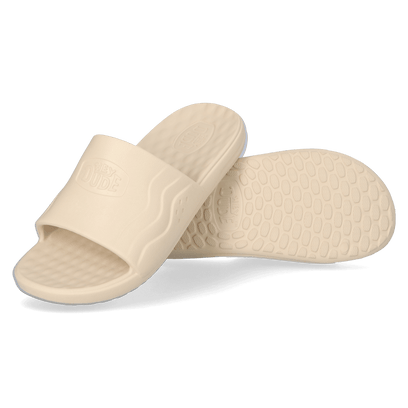 Wave Slide Heren Slippers White/Bone