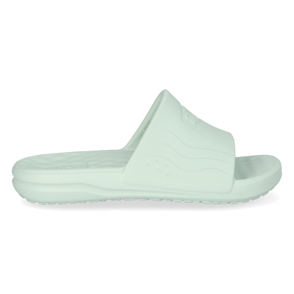 Wave Slide Dames Slippers Harbor Green