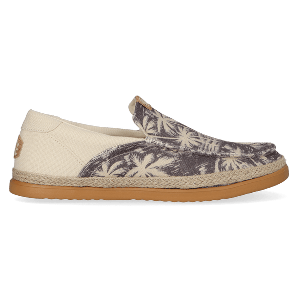 Harbor Lo Heren Espadrille Loafer Bone White/Multi