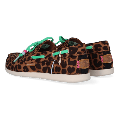 Harbor Lo Breeze Premium Dames Loafers Leopard