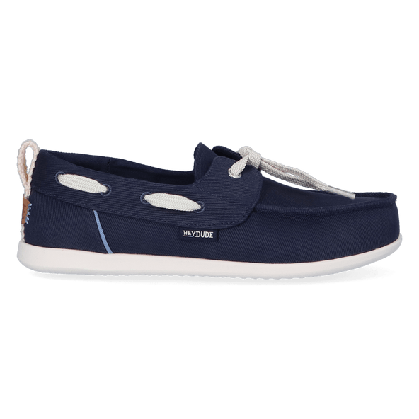 Harbor Lo Breeze Washed Twill Dames Loafers Navy