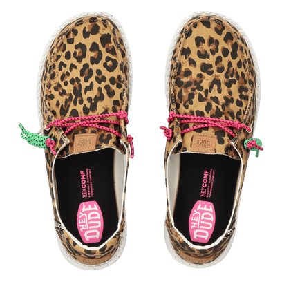 Wendy Getaway Lace Dames Instappers Leopard