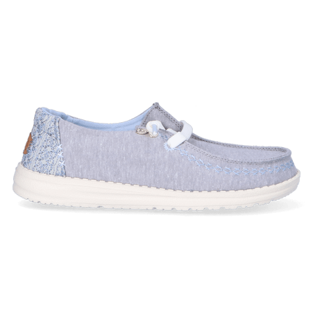 Wendy Break Surf Jersey Dames Instappers Heather Grey/Multi