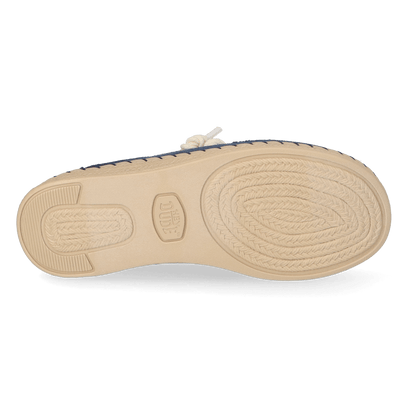 Wendy Espadrille Hibiscus Dames Instappers Ensign Blue/Multi