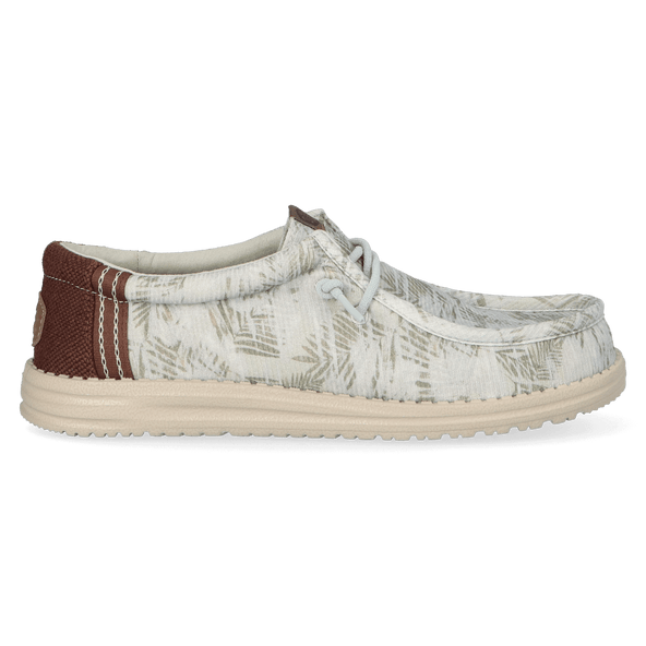 Wally Washed Palm Heren Instappers Harbor Green/Multi