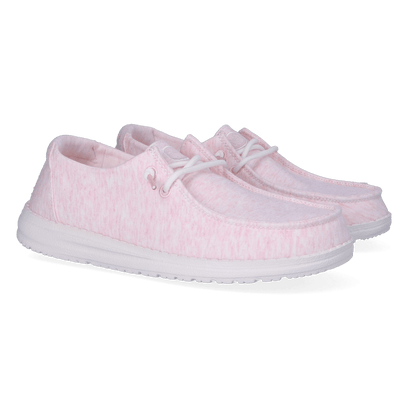 Wendy Stretch Jersey Dames Instappers Light Pink