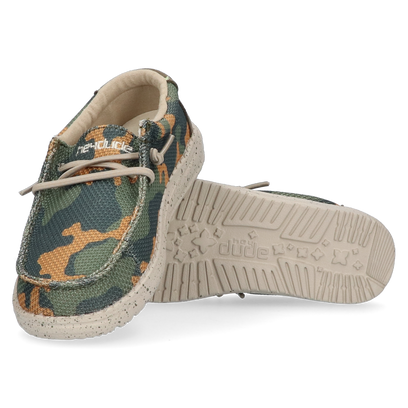 Wally Youth Jongens Instappers Sox Army Camo