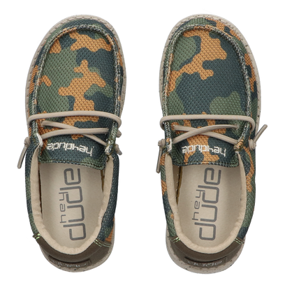 Wally Youth Jongens Instappers Sox Army Camo
