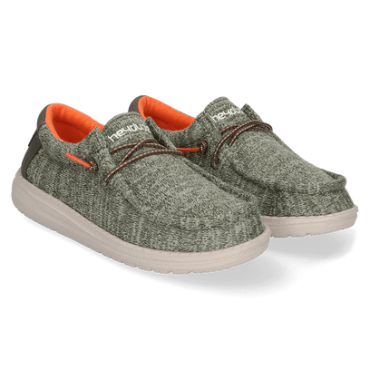 Wally Youth Jongens Instappers Stretch Sage