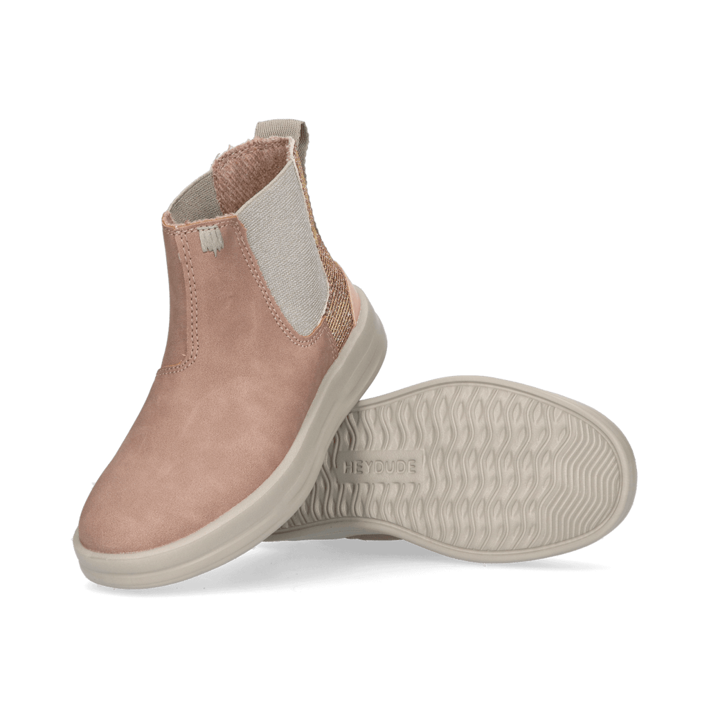 Aurora Youth Kids Chelsea Boots Antique Rose