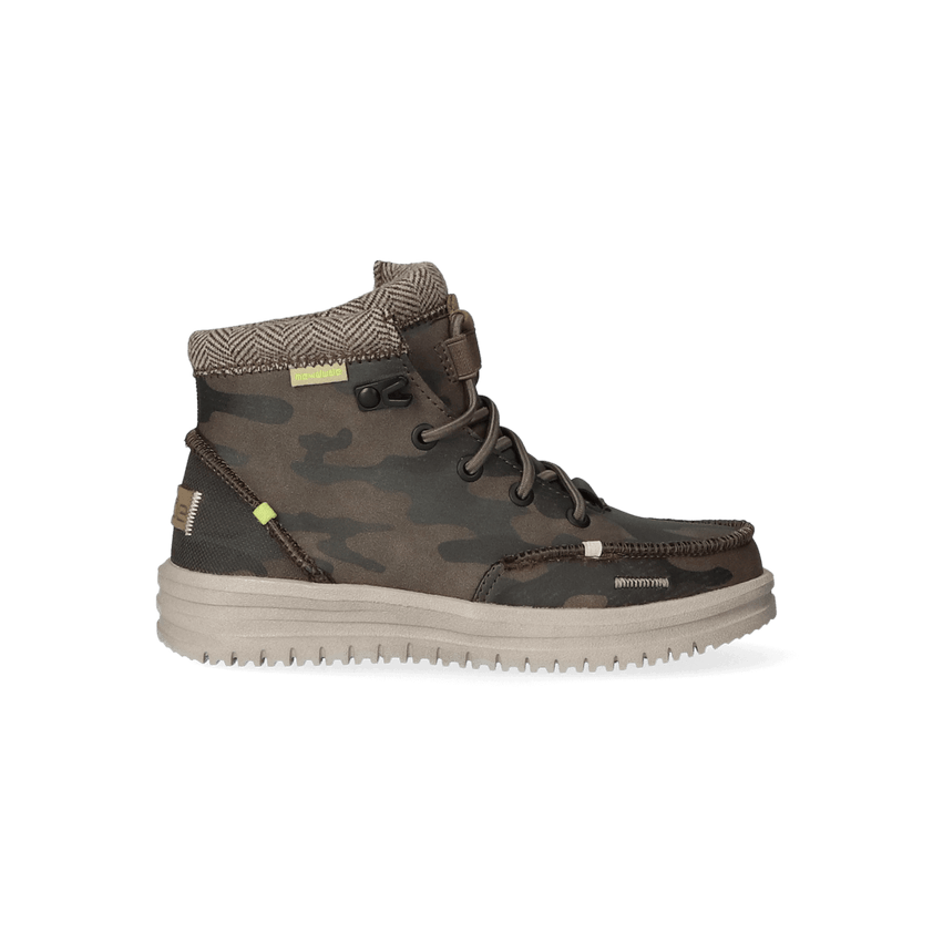 Bradley Youth Boots Woodland Camo