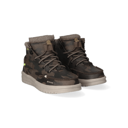 Bradley Youth Boots Woodland Camo
