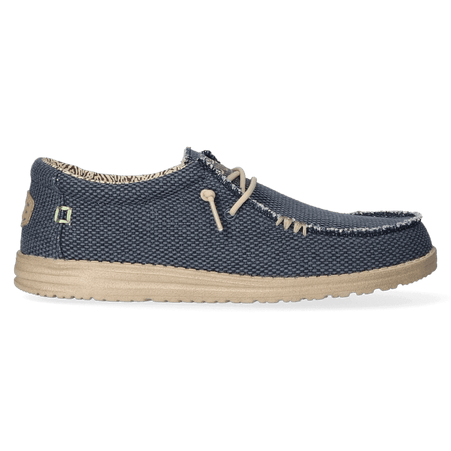 Wally Braided Heren Instappers Blue Night
