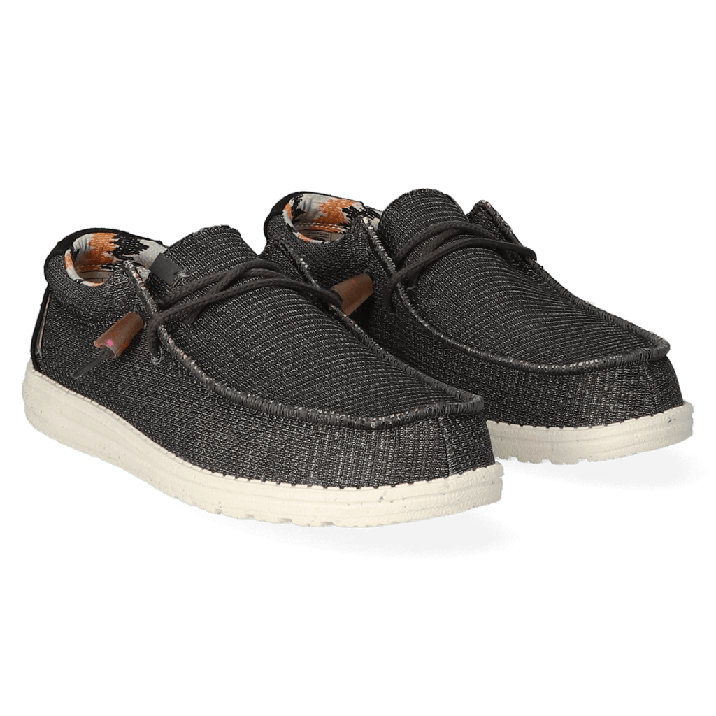 Wally Eco Sox Heren Instappers Charcoal