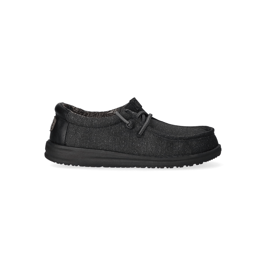 Wally Youth Jongens Instappers Zwart HD40041-001 Wally Youth Jongens Instappers Zwart HD40041-001