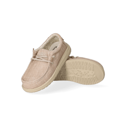 Wally Youth Jongens Instappers Basic Beige