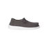 Wally Youth Slub Canvas Jongens Instappers Dark Grey