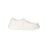 Wally Youth Slub Canvas Jongens Instappers White