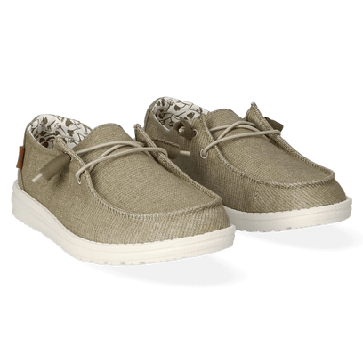 Wendy Chambray Dames Instappers Sage