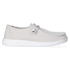 Wendy Slub Dames Instappers Light Grey