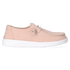 Wendy Slub Canvas Dames Instappers Tan