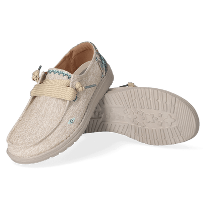 Wendy Flora Dames Instappers Sunflower Beige